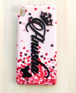 Customized Name 4D Acrylic Mobile Covers