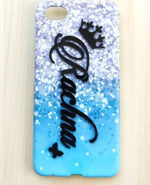Customized Name 4D Acrylic Mobile Covers -