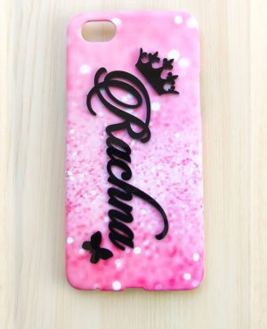 Customized Name 4D Acrylic Mobile Covers