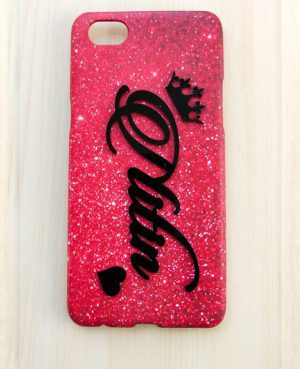 Customized Name 4D Acrylic Mobile Covers