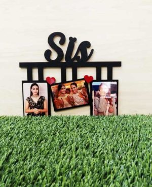 Sis Customized Wall Hanging Photo Frame