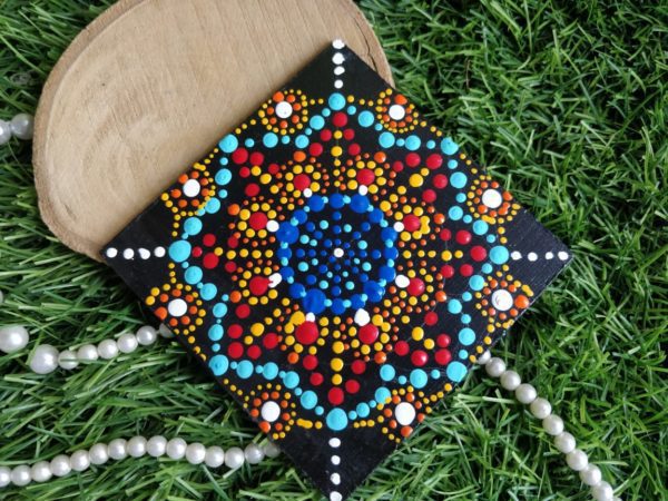 Dot Mandala Coasters Set Of 4 - PK005 - Image 3