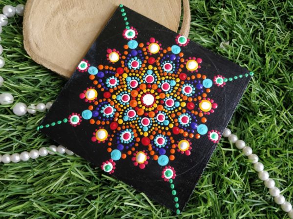 Dot Mandala Coasters