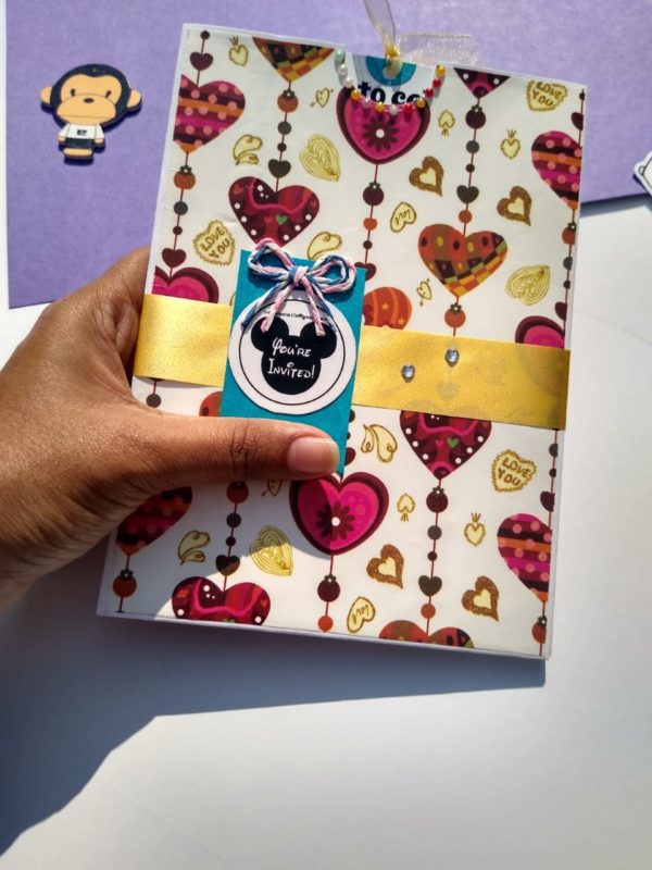 Birthday invitation card