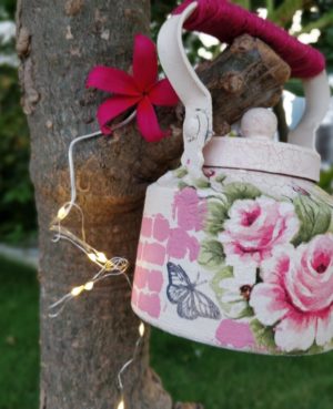 Decoupage Kettle..