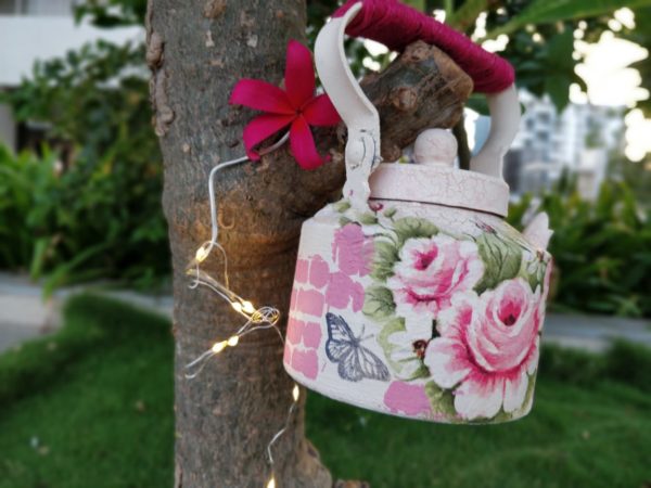 Decoupage Kettle..