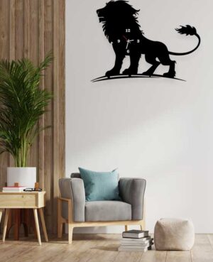 Mighty Lion Wall Clock