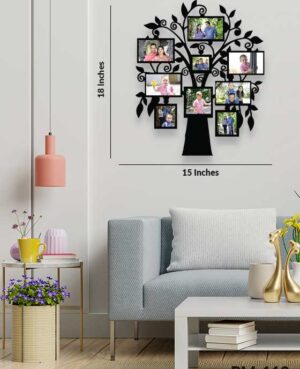 15x18 Inches Customized Family, Friends, Couple Tree Wooden Frame