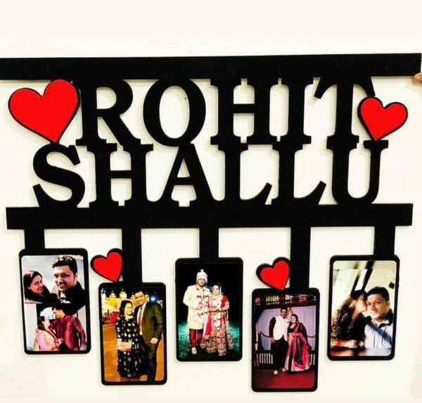 Customized Name Photos Frame- Best Gift For Birthday, Wedding And Anniversary - Image 5