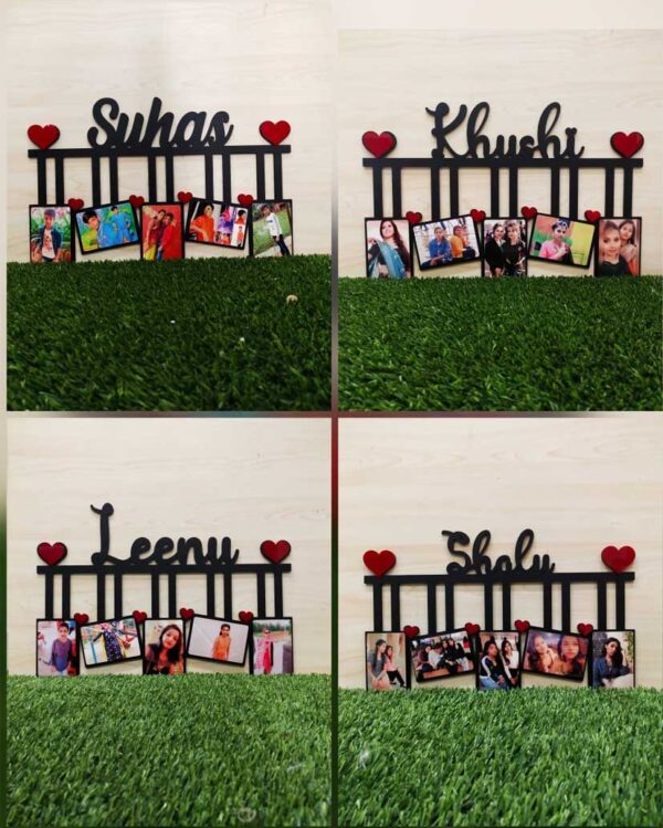 Customized Name Photos Frame- Best Gift For Birthday, Wedding And Anniversary - Image 4