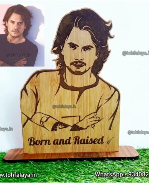 Personalized 3D Wooden Engraved Table Top Portrait Standy- Perfect Gift For Birthday, Anniversary