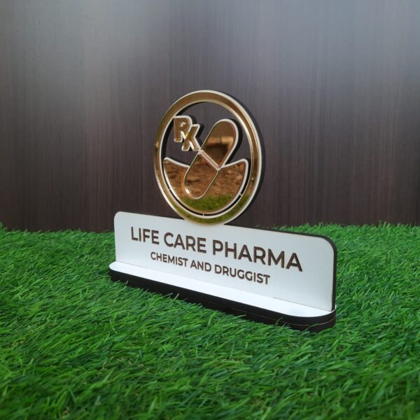 Pharmacist Desk Name Plates
