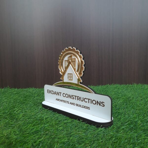 Professional Desk Name Plate for Architects & Interior ...
