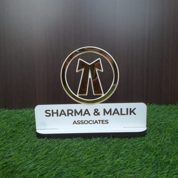 Advocate Desk Name Plates