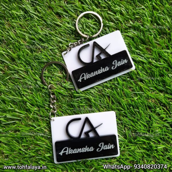 Personalized Acrylic Name Plate for CA(Chartered Accountant) - Image 8