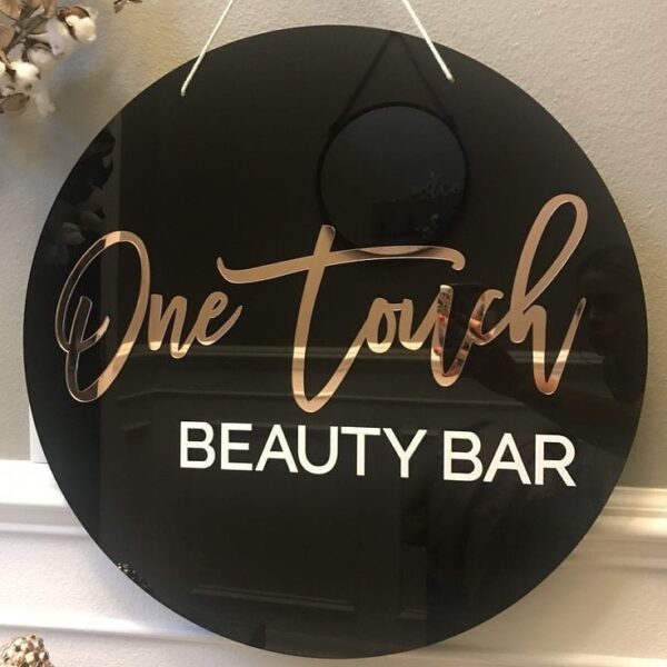 Customized Acrylic Nameplate For Makeup Artist - Image 6