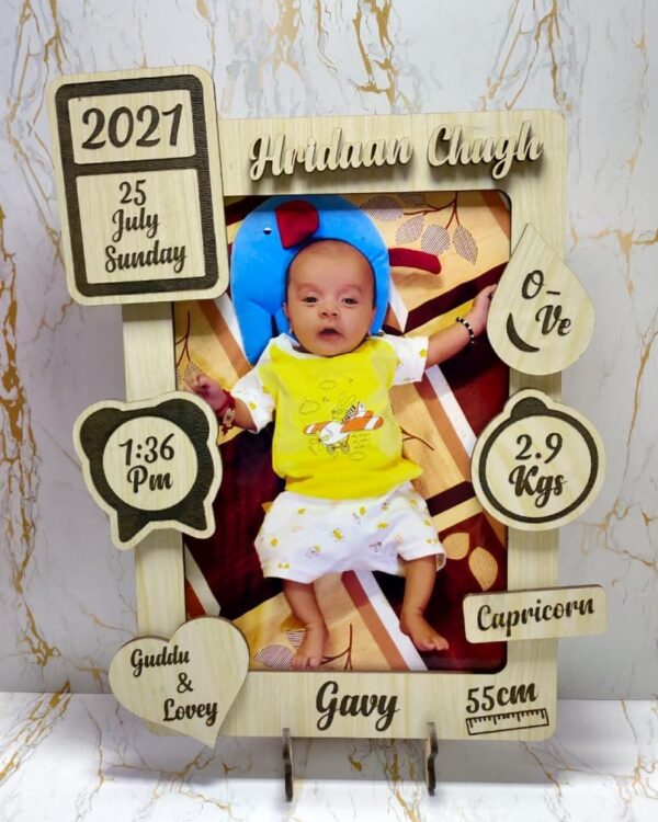 Personalized New Born Baby Photo Frames- Best Gift For New Born Babies - Image 8