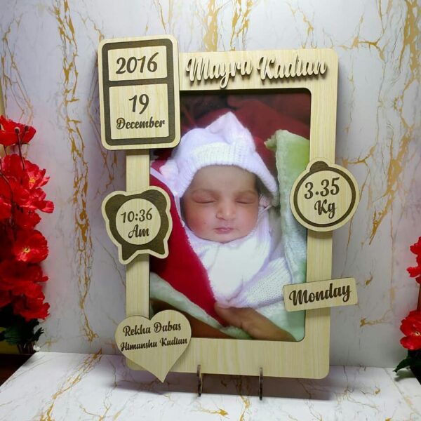 Personalized New Born Baby Photo Frames- Best Gift For New Born Babies - Image 3